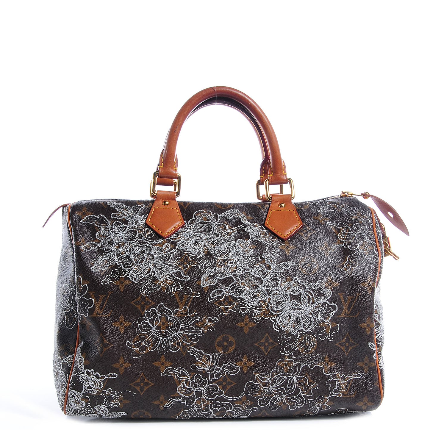 Monogram Dentelle Speedy 30 Silver
