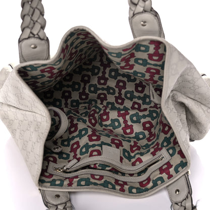 Gucci Guccissima Medium Pelham Shoulder Bag Off White 5 of 12