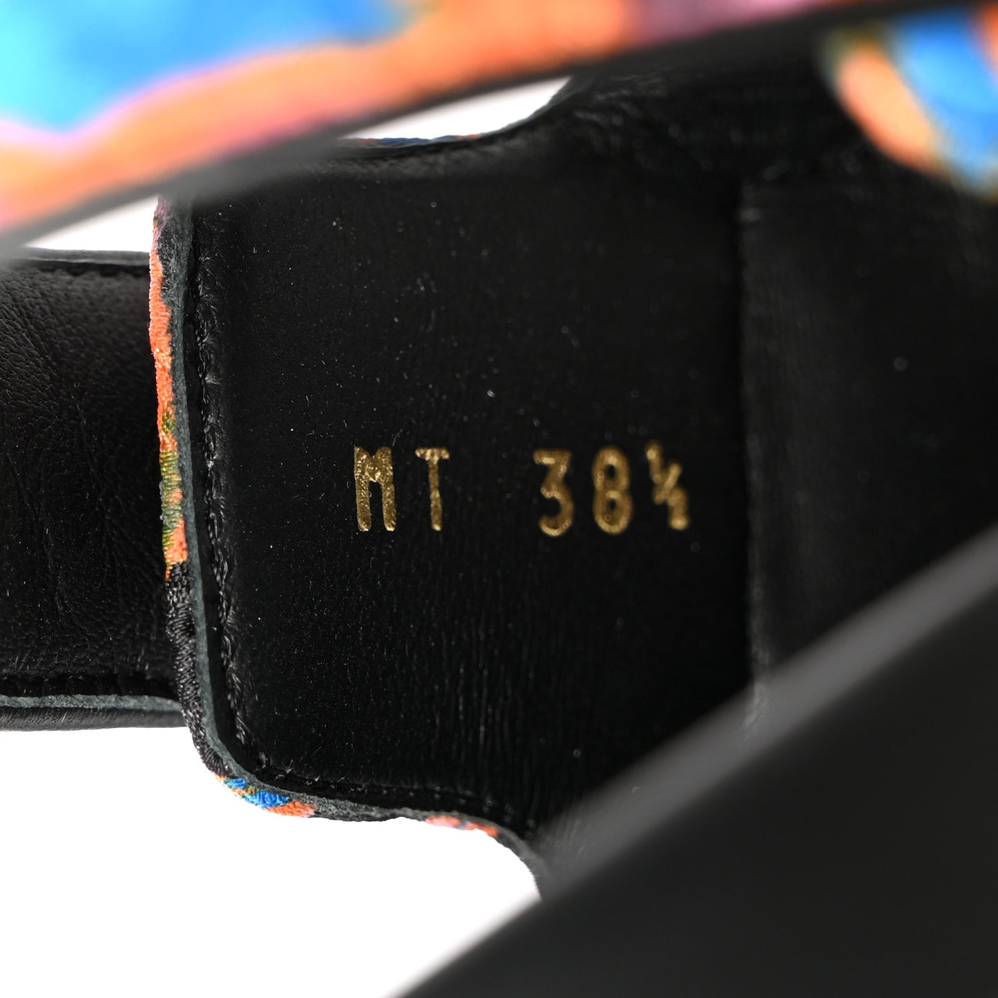 Technical Fabric Mizza Print Dioract Sandals 38.5 Multicolor