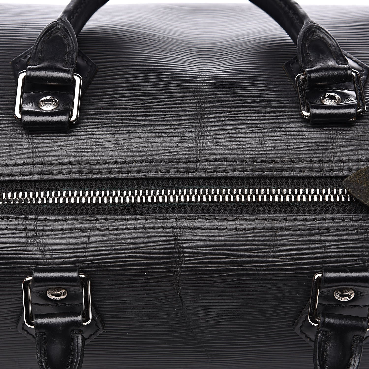 Louis Vuitton Epi Speedy 30 Black 10 of 19