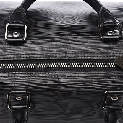 Louis Vuitton Epi Speedy 30 Black 10 of 19