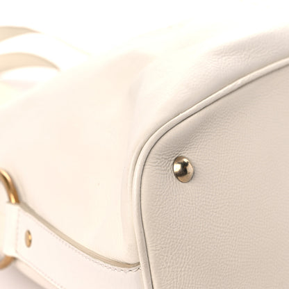 Saint Laurent Calfskin Oversized Muse Ivory 8 of 19