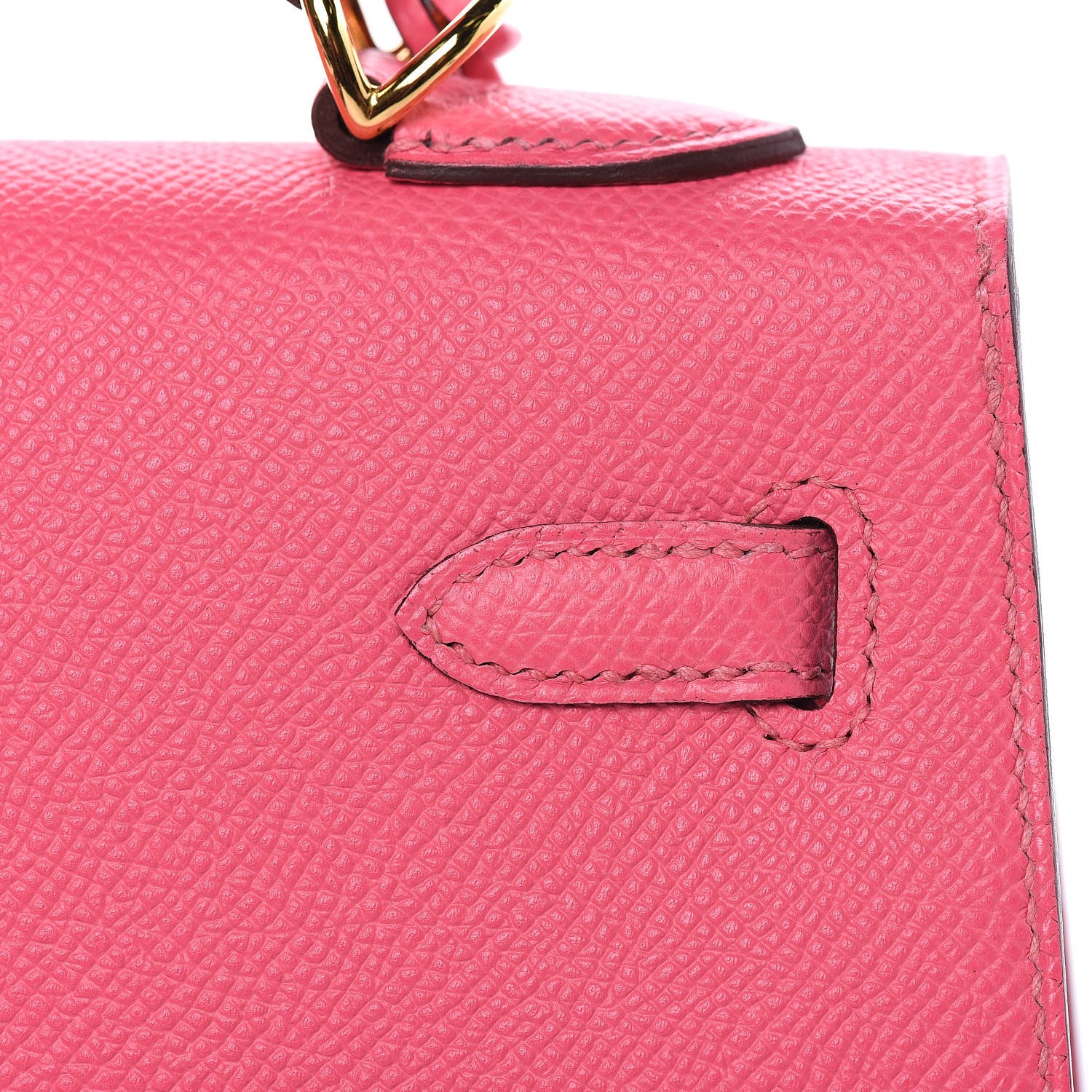Hermes Epsom Kelly Sellier 25 Rose Azalee 27 of 33