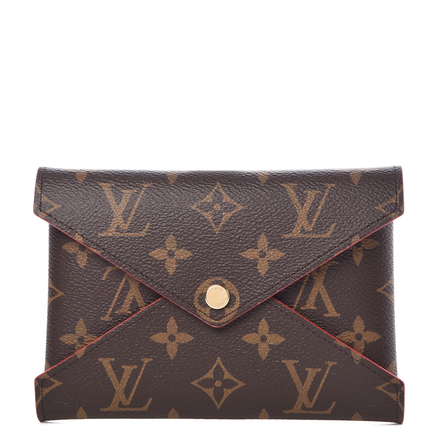 Monogram Medium Kirigami Pochette Insert Coquelicot