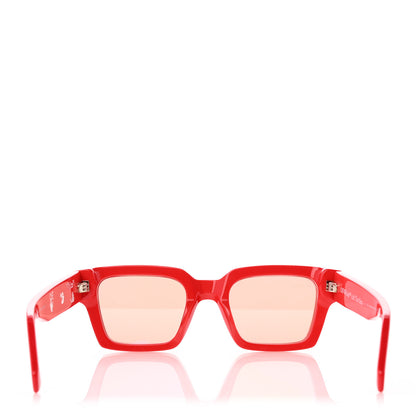 Off-White Acetate Arrows Sunglasses Red 8 of 9