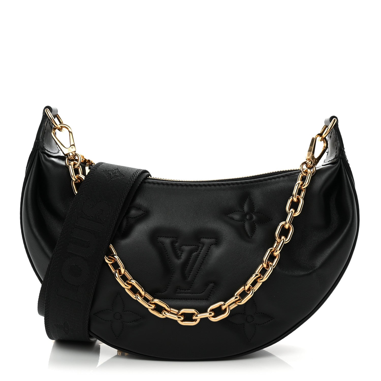 Louis Vuitton Calfskin Bubblegram Over The Moon Black 1 of 10