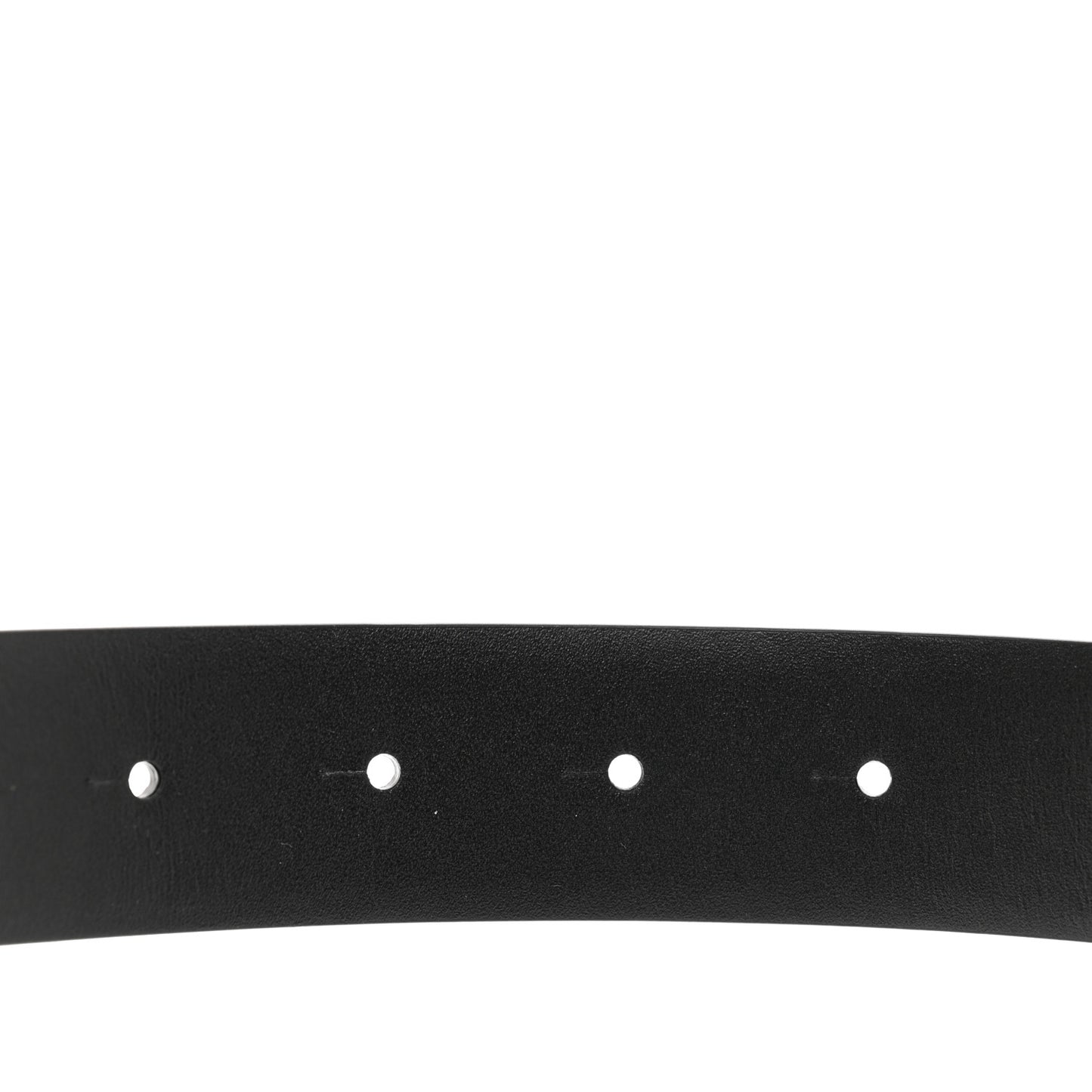 Calfskin Crystal CC Belt 75 30 Black