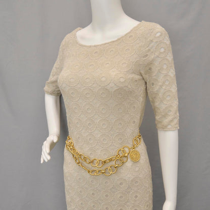 Chanel Chain CC Medallion Belt Gold 2 of 5
