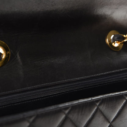 Chanel Lambskin Quilted Jumbo Single Flap Black 9 of 12