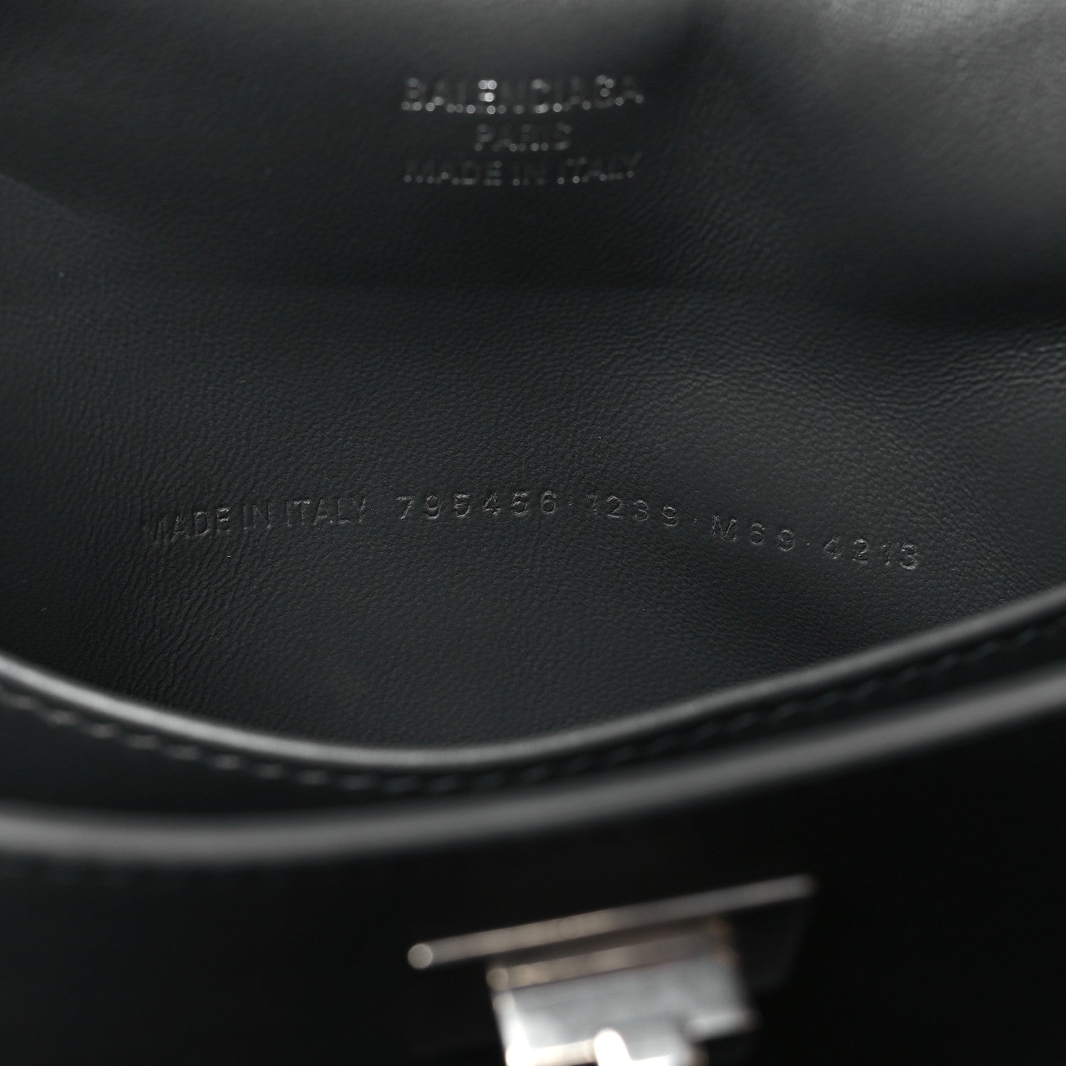 Balenciaga Natural Smooth Calfskin Mini Rodeo Top Handle Handbag Grey 7 of 10