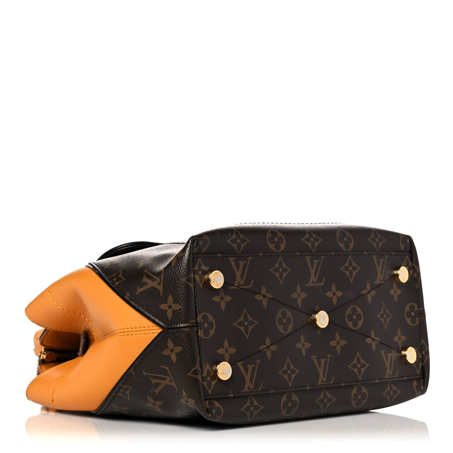 Monogram Ostrich Majestueux PM Yellow