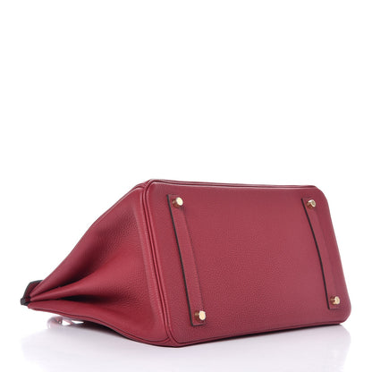 Hermes Togo Birkin 35 Rouge Grenat 4 of 38