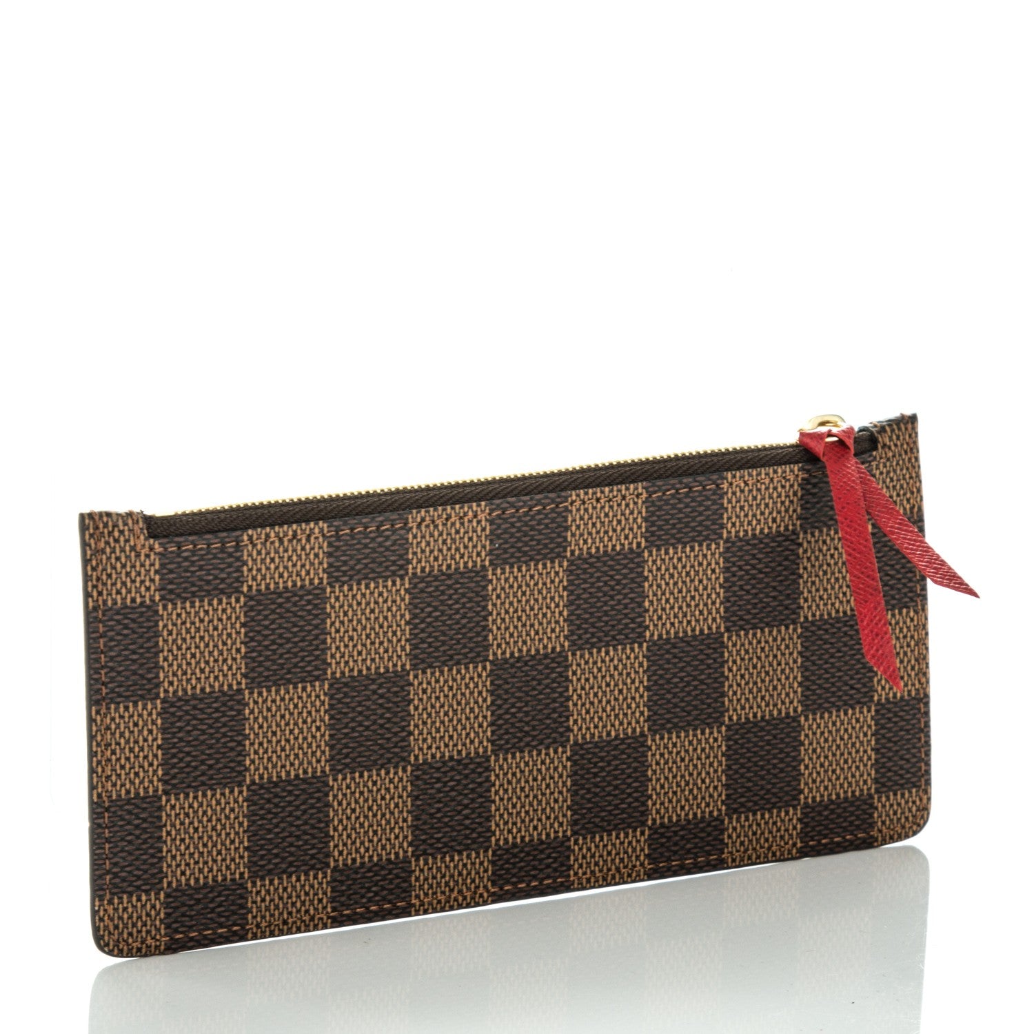 Louis Vuitton Damier Ebene Josephine Wallet Zippered Insert 3 of 7