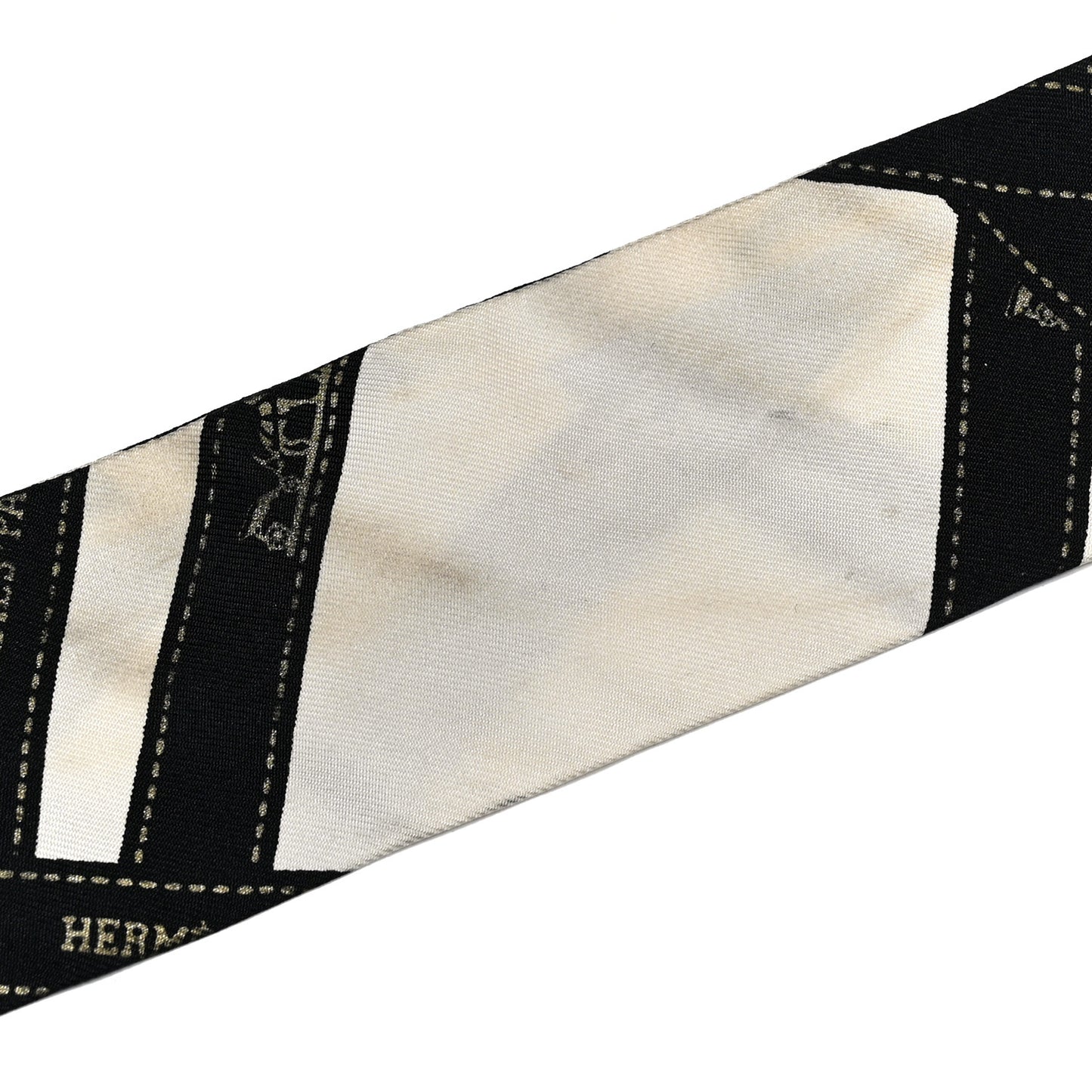 Silk Bolduc Twilly White Black