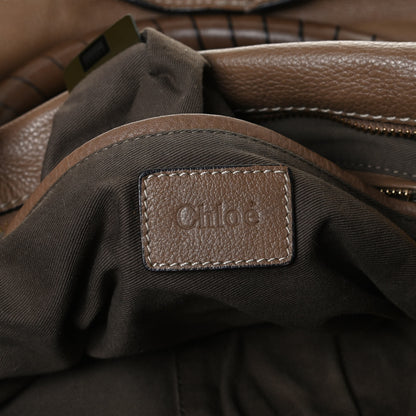 Chloe Calfskin Large Marcie Satchel Nut 6 of 33