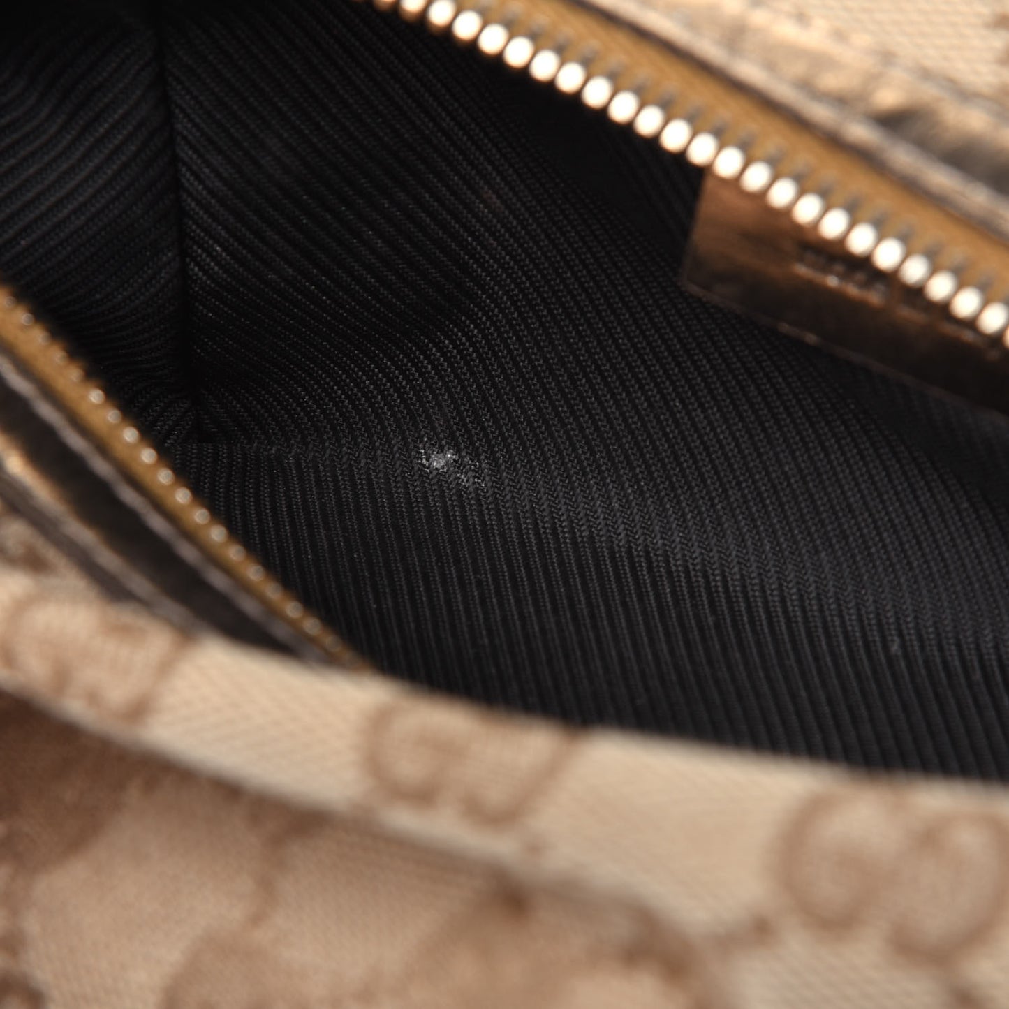 Monogram Small Cosmetic Case Metallic Bronze