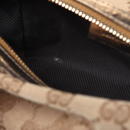 Gucci Monogram Small Cosmetic Case Metallic Bronze 10 of 19