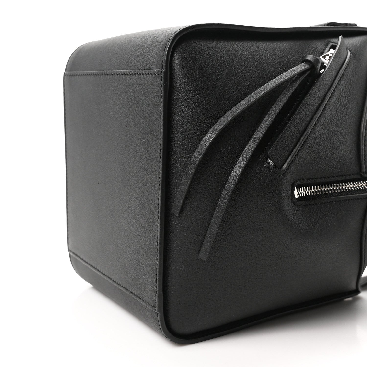 Loewe Soft Grained Calfskin Compact Hammock Shoulder Bag Black