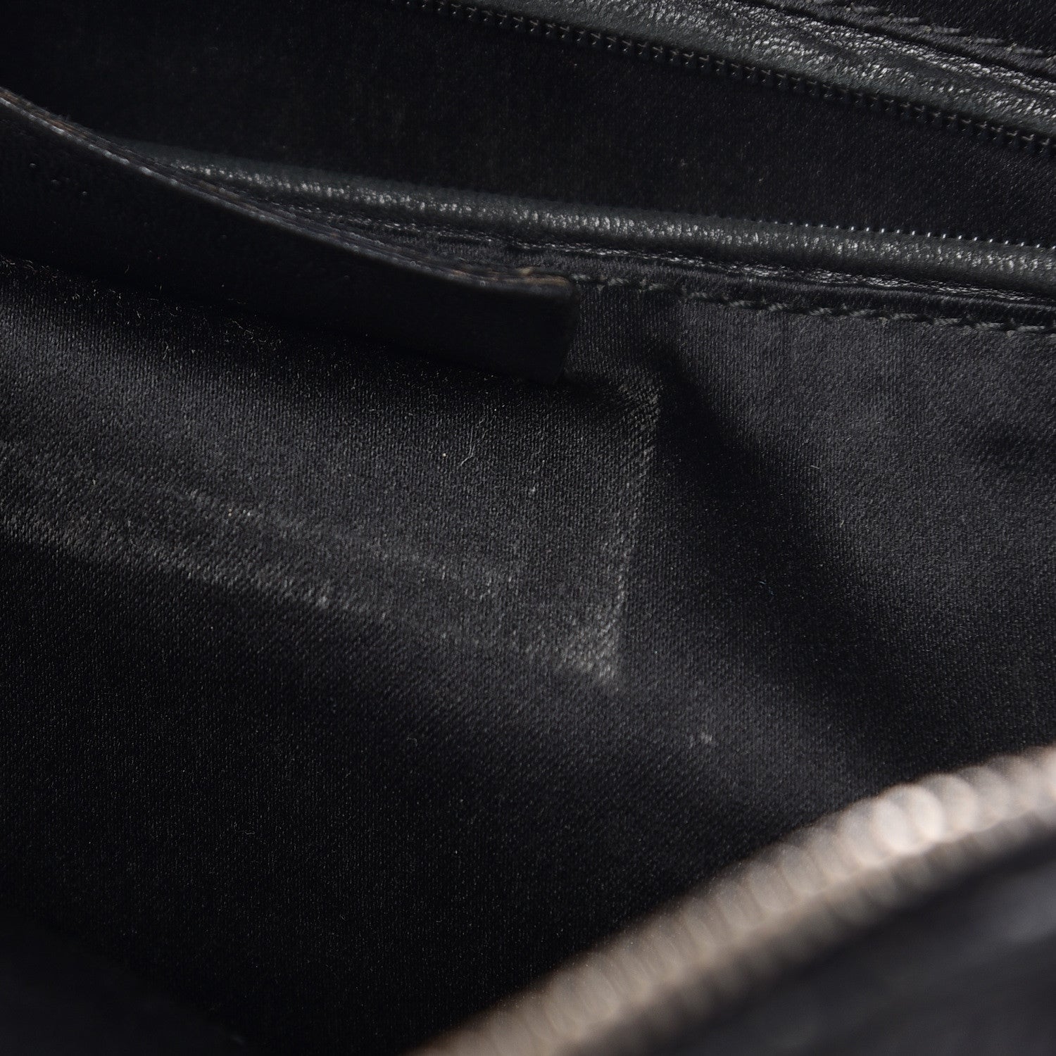 Saint Laurent Patent Calfskin Large Muse Black 8 of 17