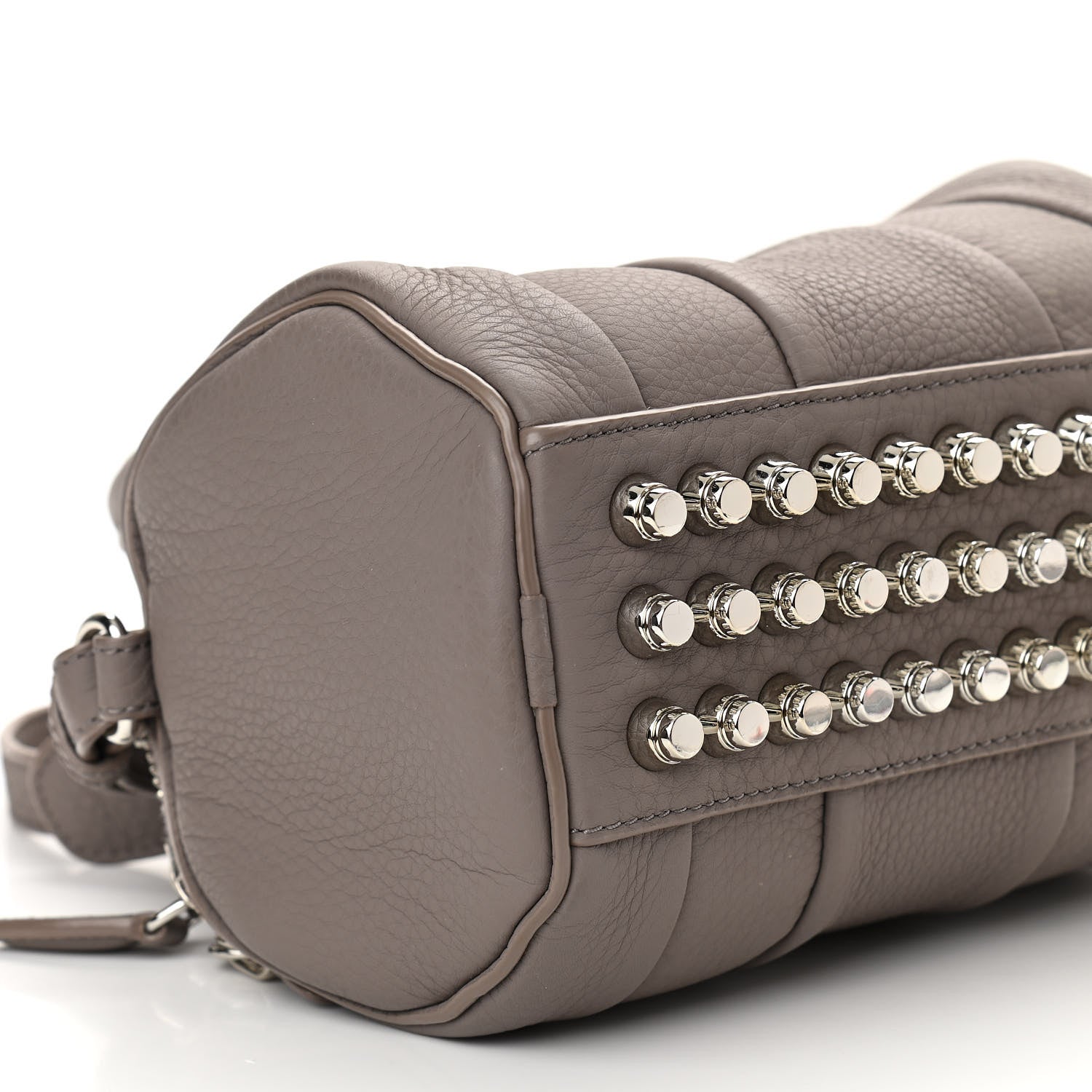 Alexander Wang Pebbled Lambskin Mini Rockie Mink Silver Hardware 8 of 9