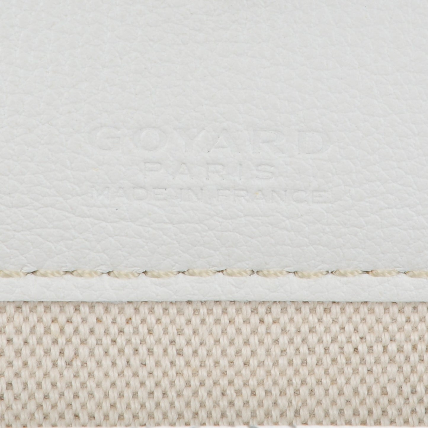 Goyardine Saint Louis PM White