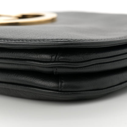 Gucci Roxy Calfskin Web Medium Blondie Top Handle Shoulder Flap Bag Black 11 of 13