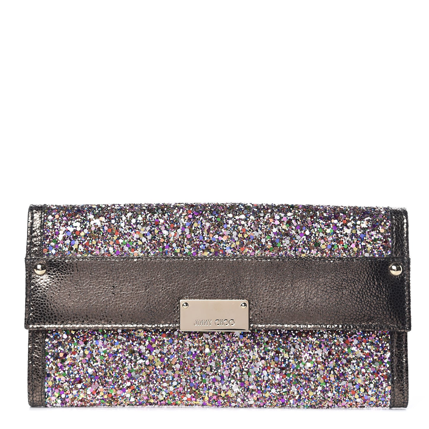 Glitter Reese Clutch Wallet Multicolor