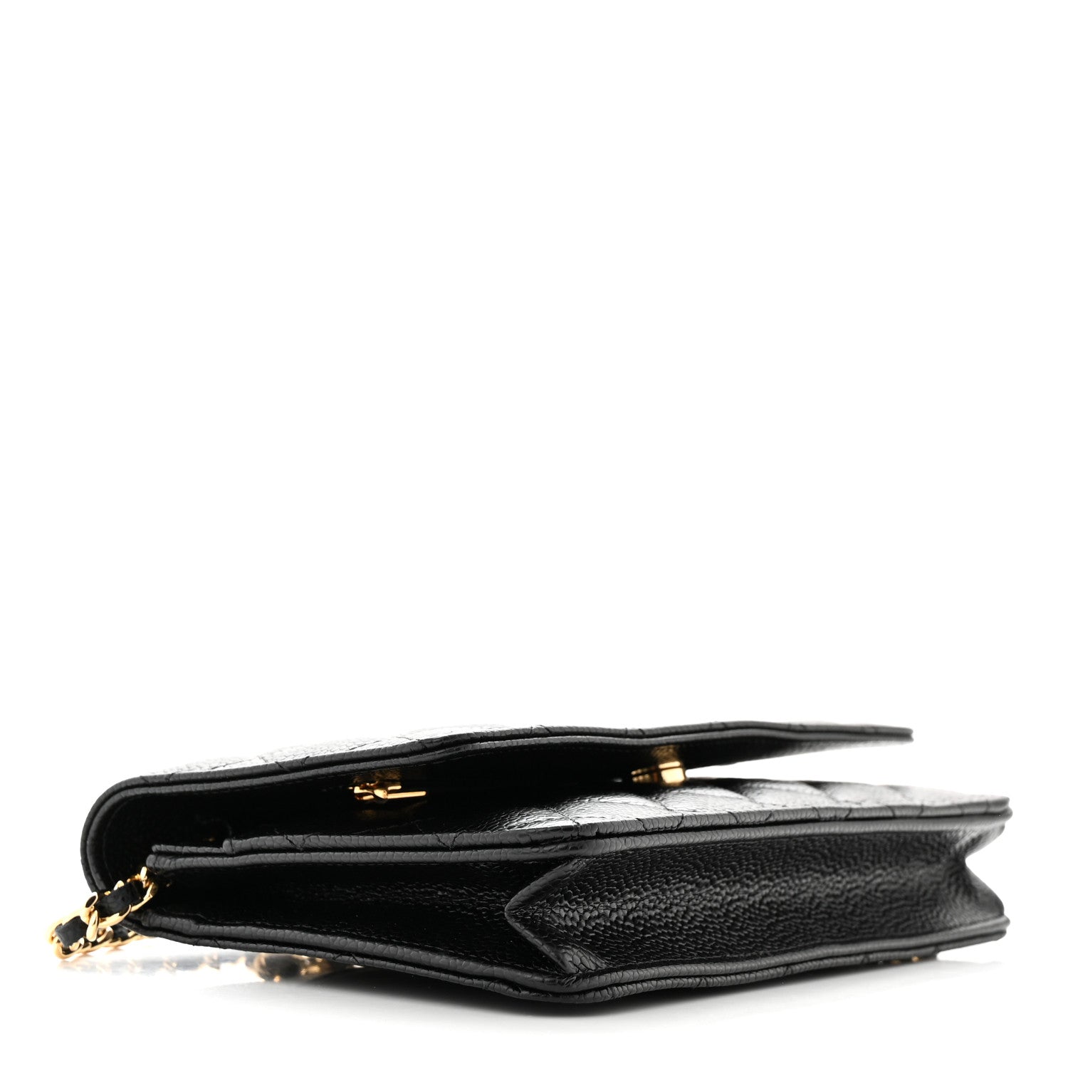 Chanel Caviar Quilted Wallet on Chain WOC Black 4 of 12