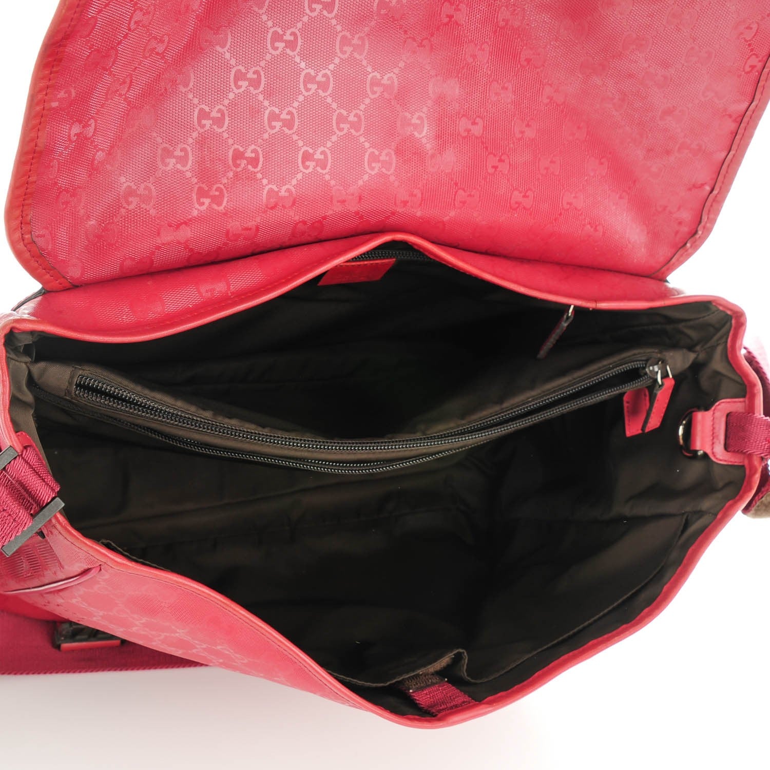 Gucci Imprime Monogram Mamas Diaper Bag Red 6 of 8
