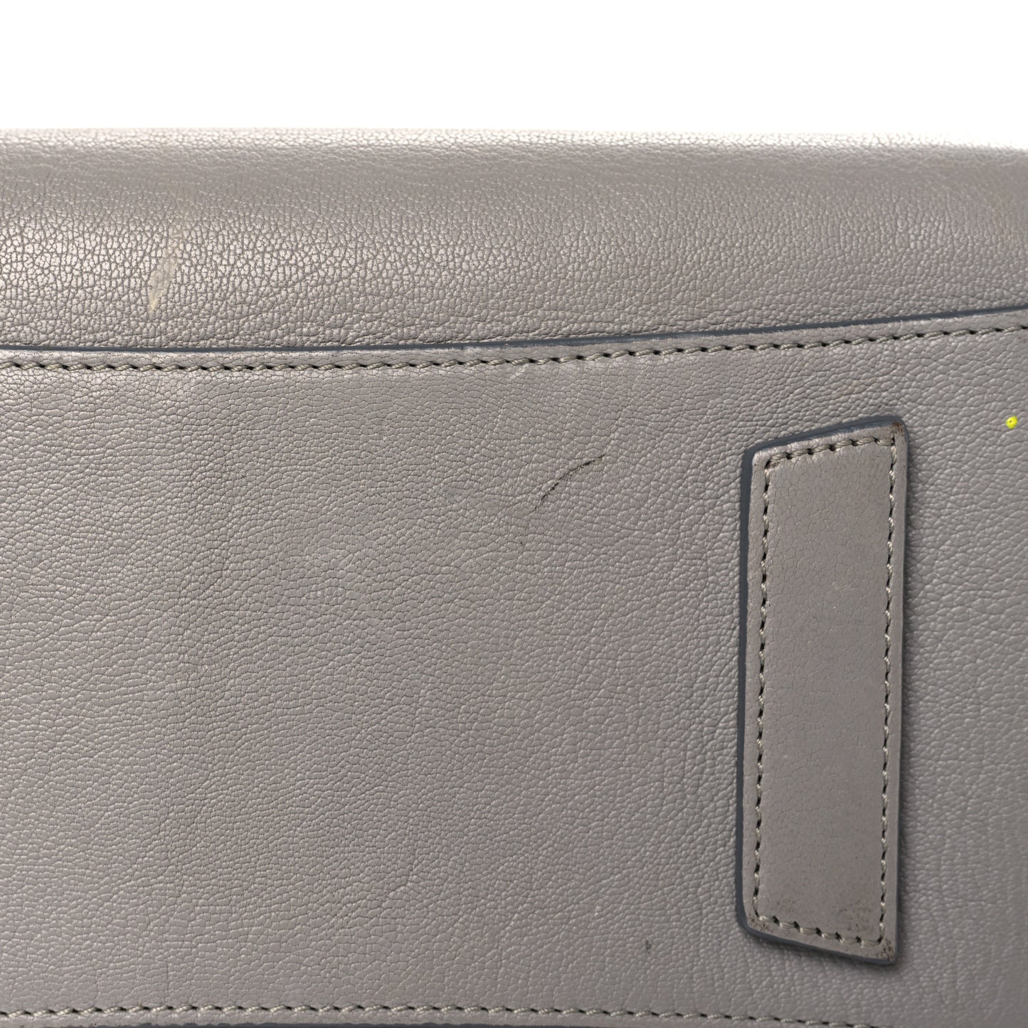 Sugar Goatskin Medium Antigona Pearl Grey