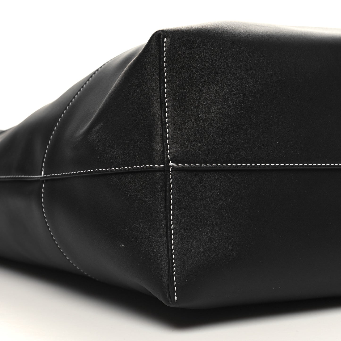 Calfskin Cut Out Hobo Black