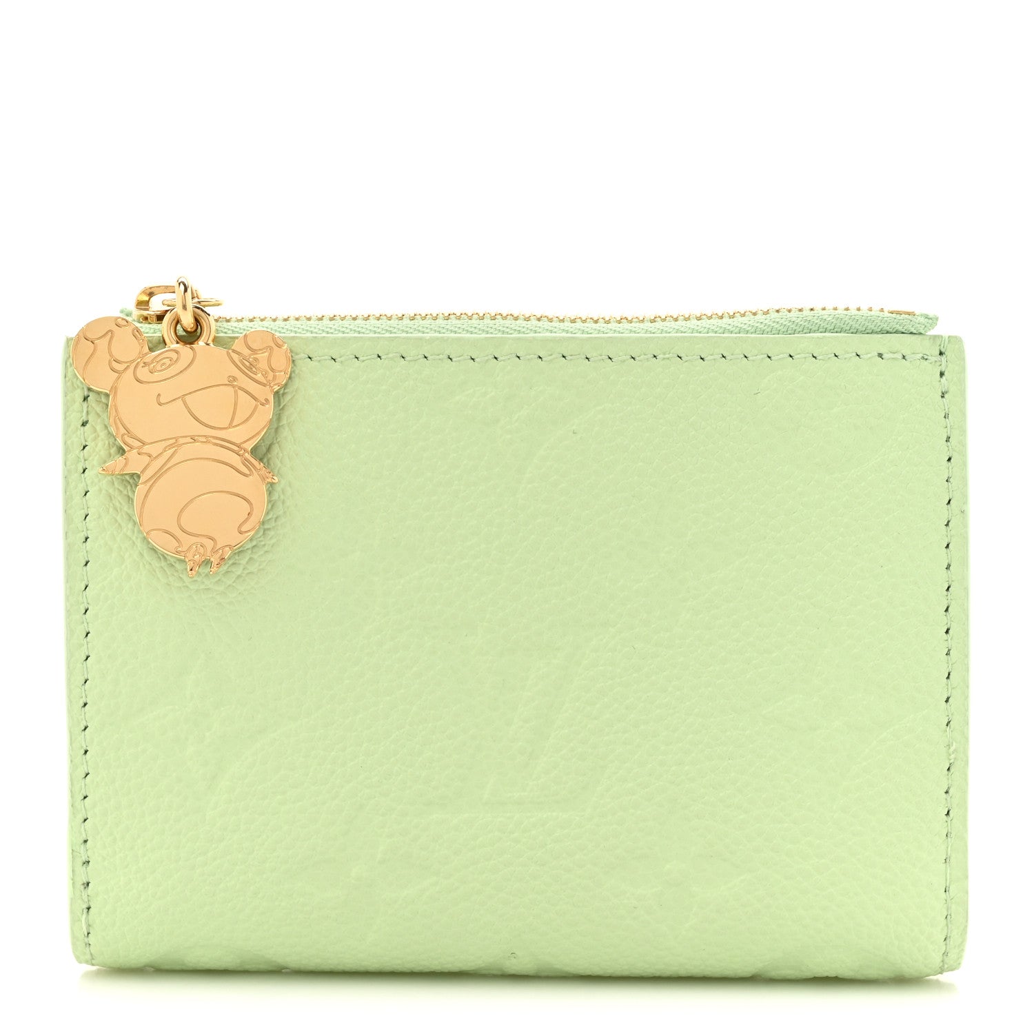 Louis Vuitton X TM Empreinte Monogram Lisa Wallet Green Tea 1 of 8