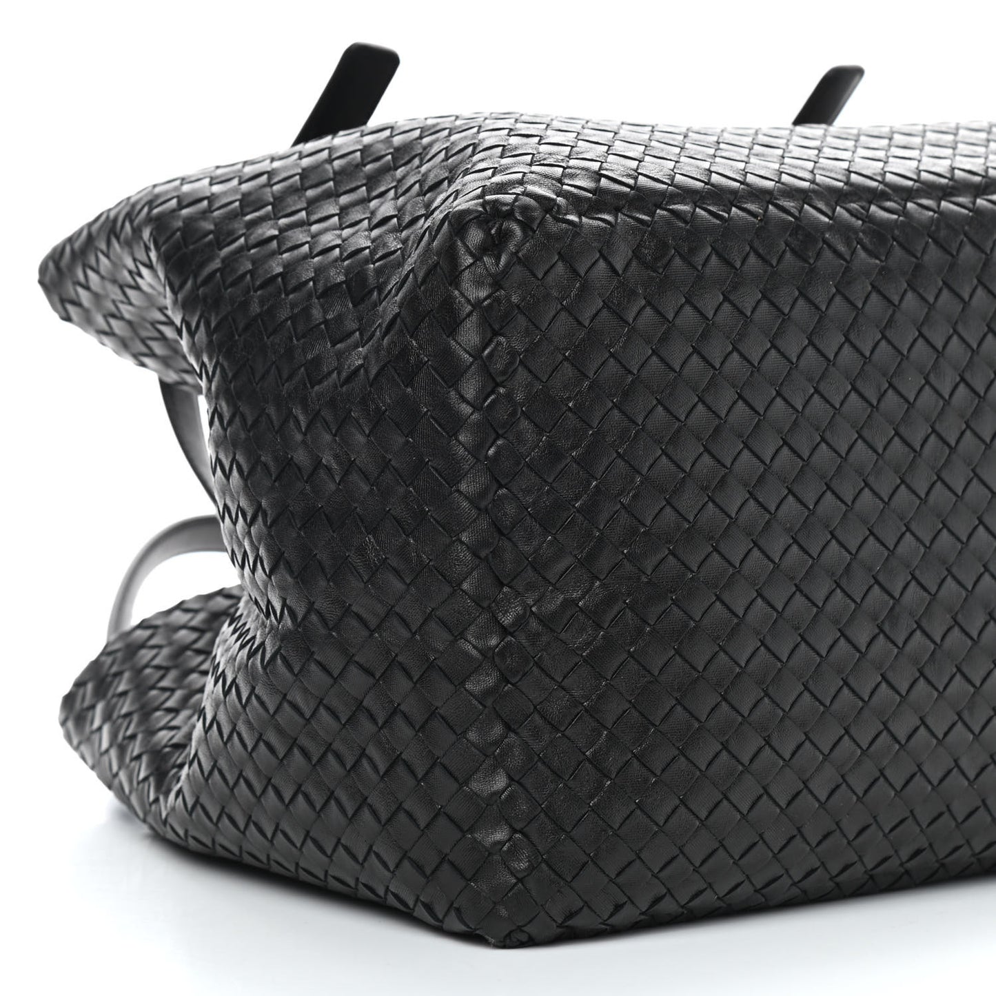 Nappa Intrecciato Large Cesta Tote Black