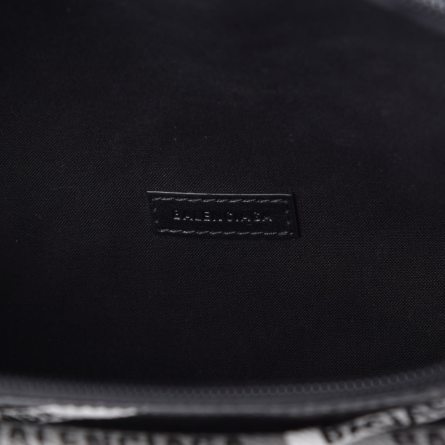 Coated Canvas Losange Monogram Explorer Belt Bag Black Grey