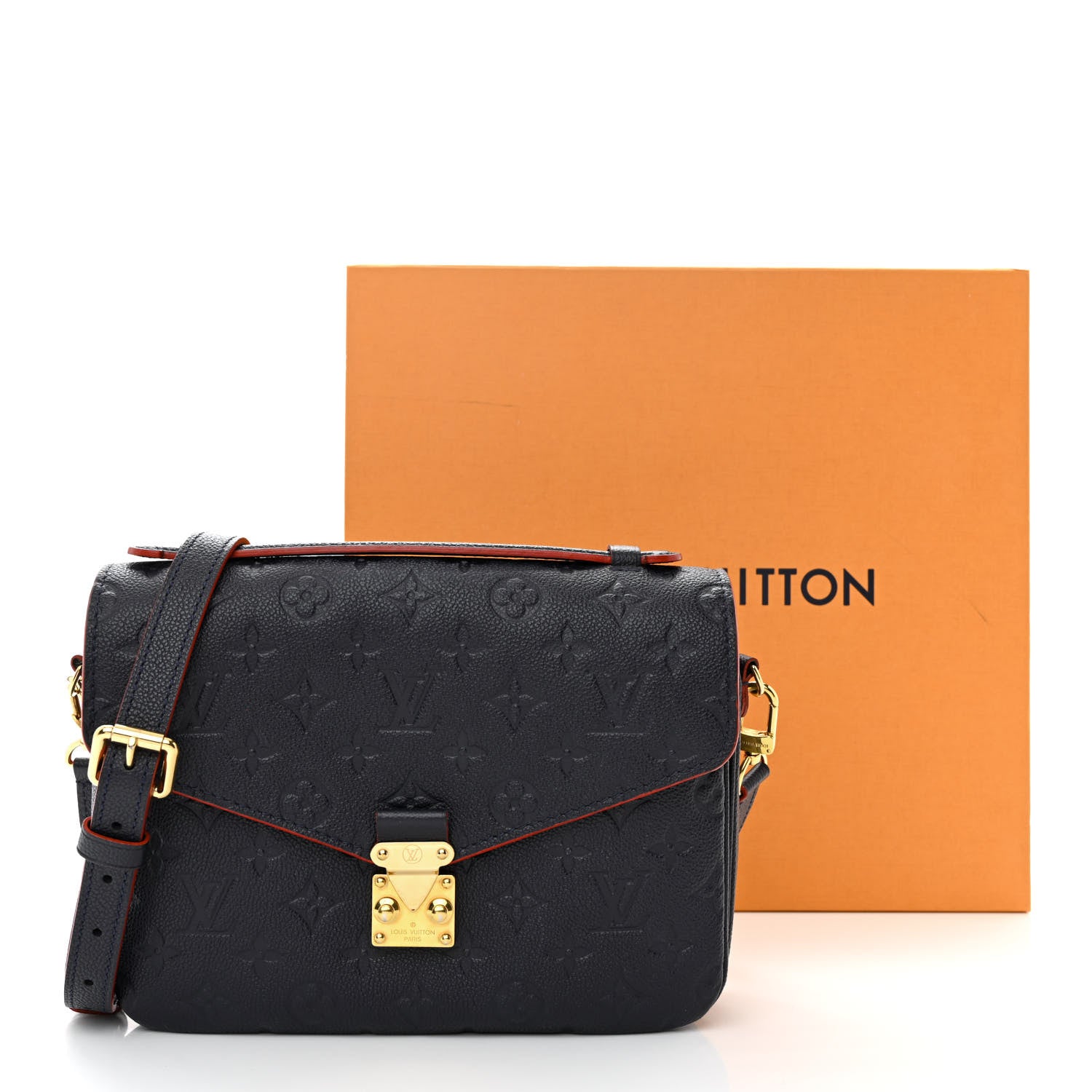Louis Vuitton Empreinte Pochette Metis Marine Rouge 12 of 12