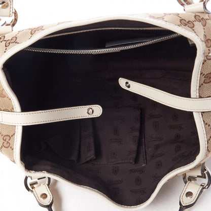 Gucci Monogram Medium GG Twins Shoulder Bag Off White 4 of 8