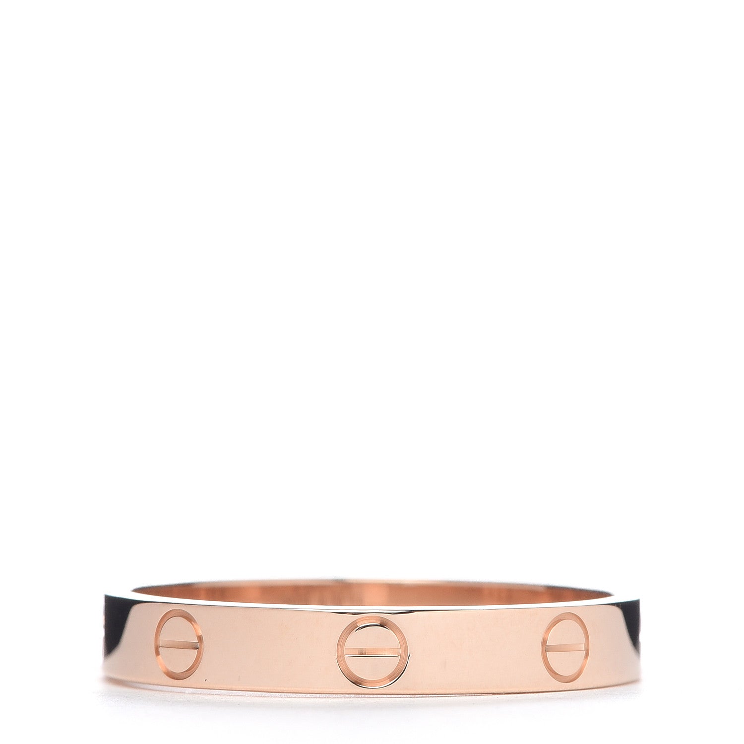 Cartier 18K Pink Gold 3.5mm LOVE Wedding Band Ring 64 10.75 3 of 4
