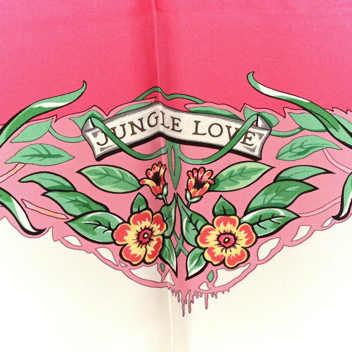 Hermes Silk Jungle Love Scarf 90 3 of 5