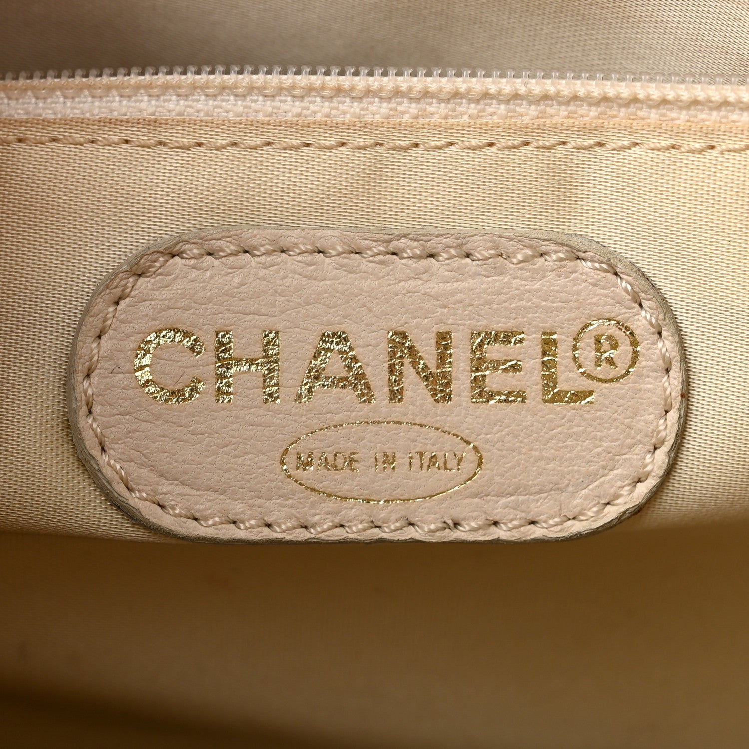Chanel Caviar Shopping Tote Beige 6 of 16