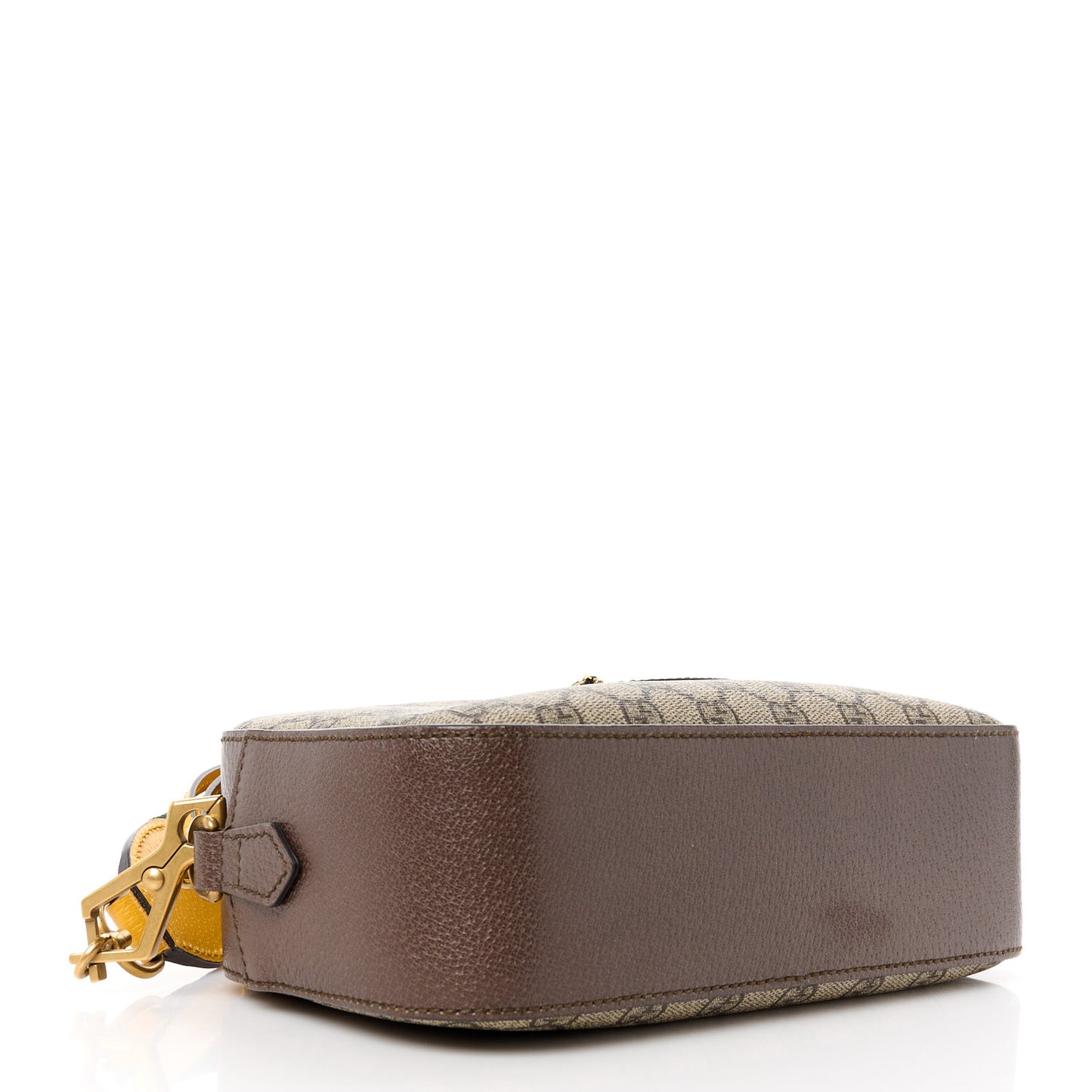 GG Supreme Monogram Web Neo Vintage Shoulder Bag Beige New Acero Crop