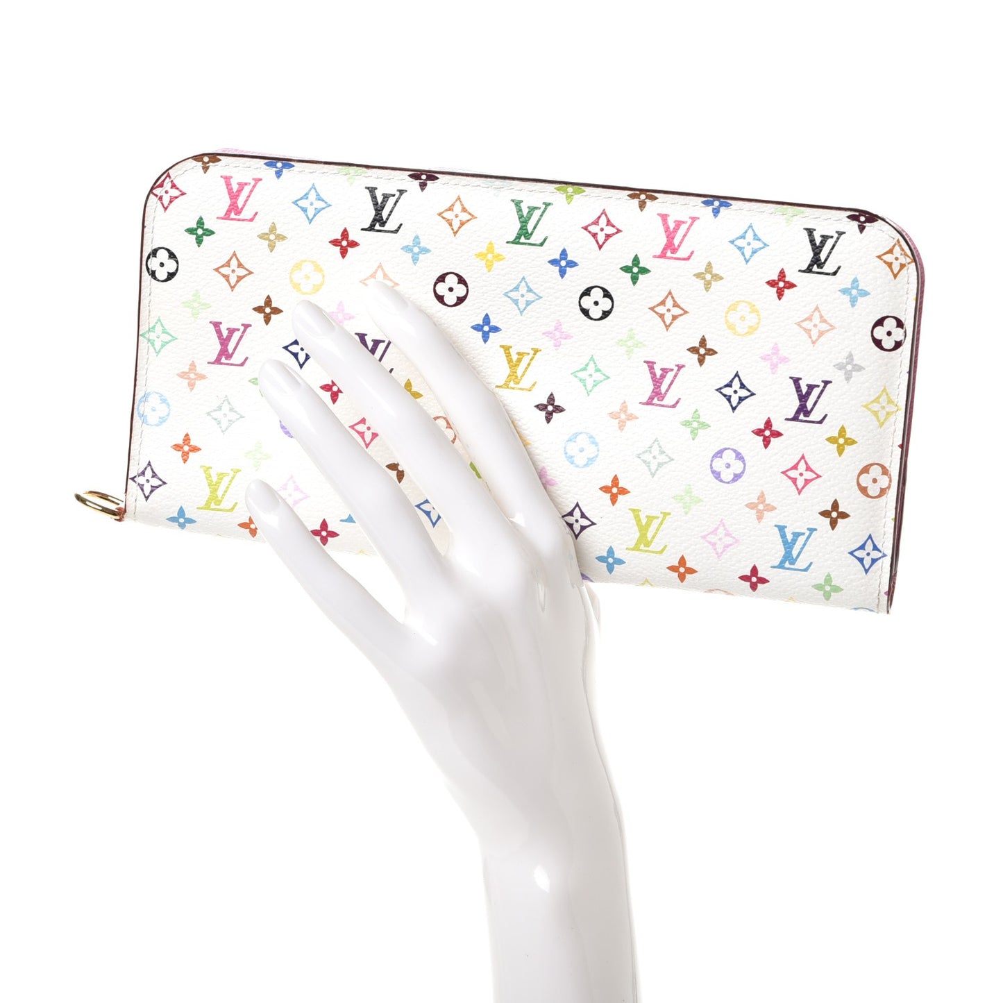 Monogram Multicolor Insolite Wallet White Litchi
