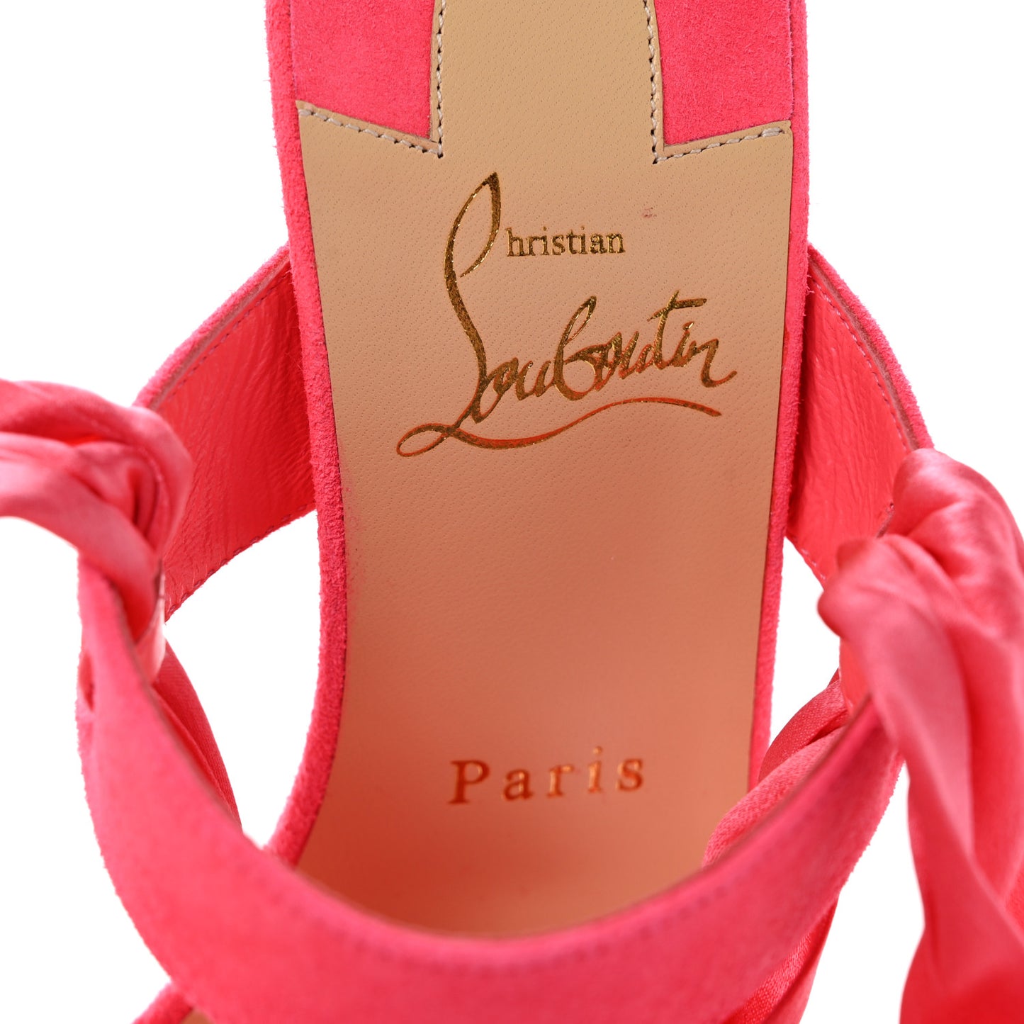 Crepe Foulard Cheville 100 Sandals 37.5 Magnifique