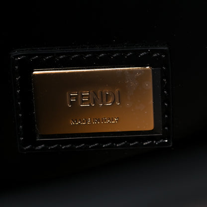 Fendi Patent Medium Peekaboo Iconic Defender Satchel Black 5 of 10