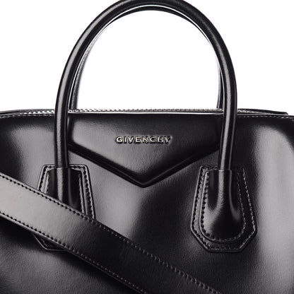 Givenchy Shiny Lord Calfskin Medium Antigona Black 10 of 10