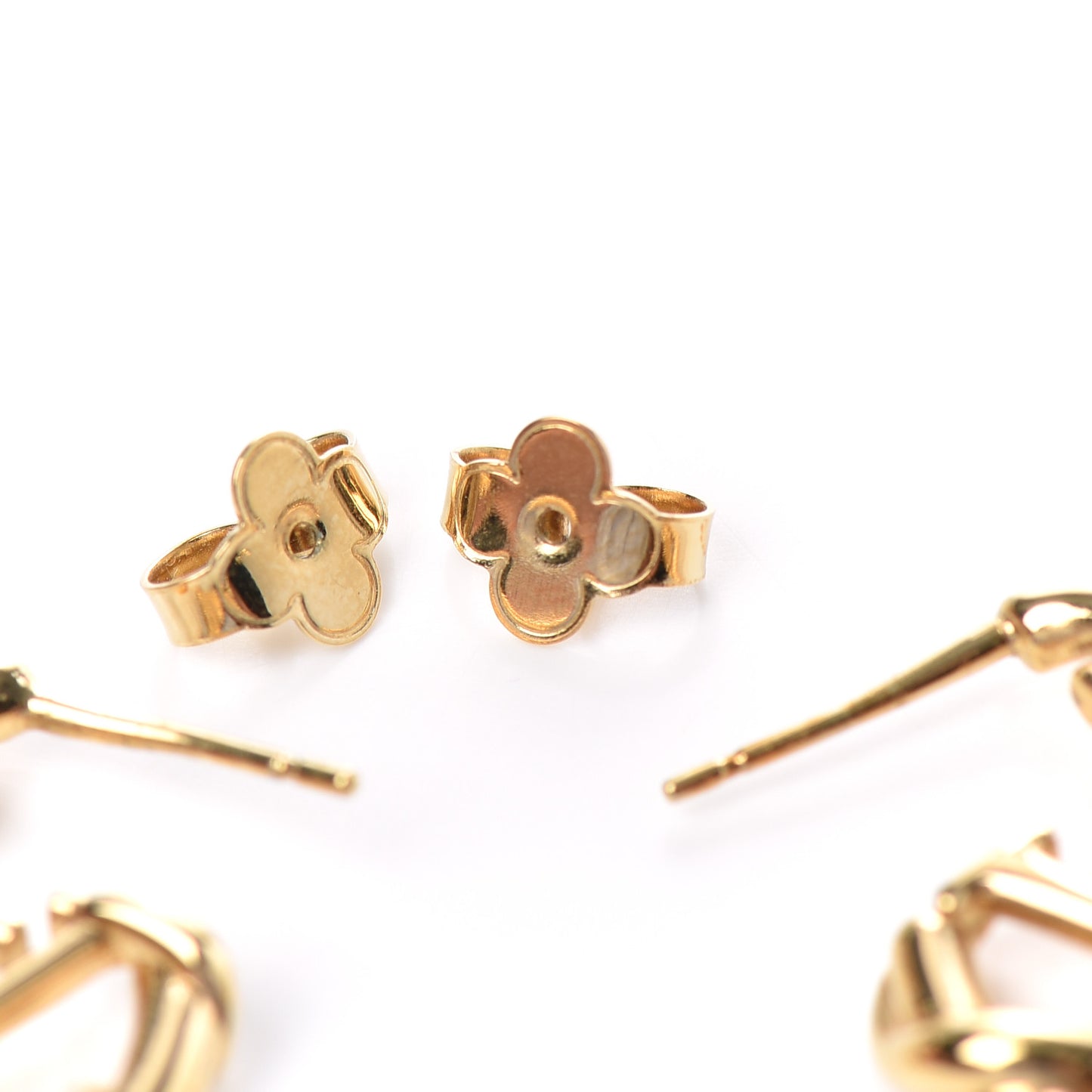 Garden Louise Hoop Earrings Gold