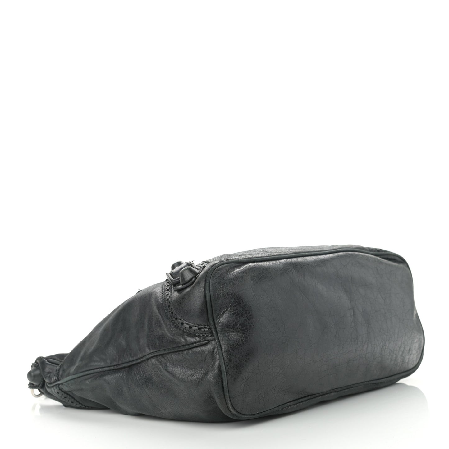 Agneau Giant Brogues Hardware Club Hobo Black