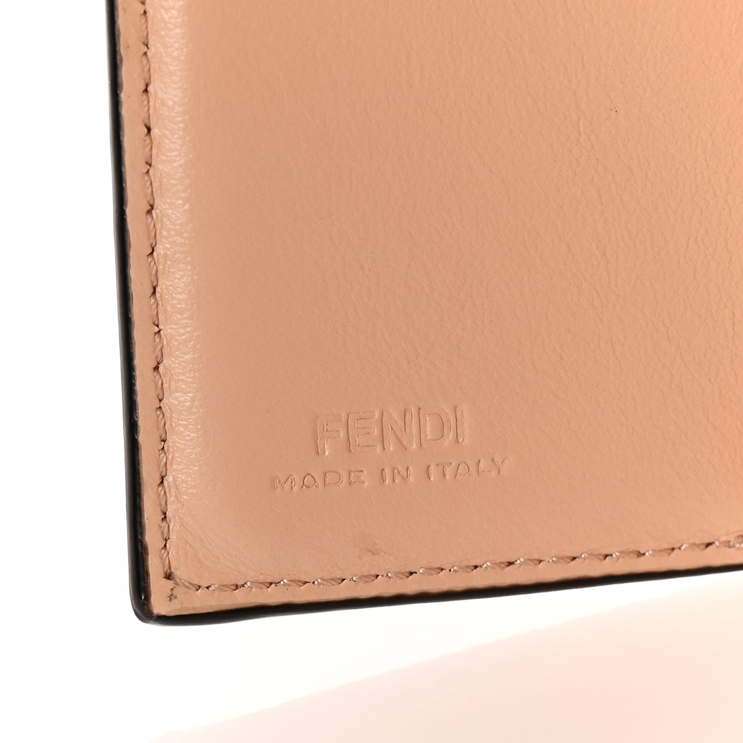 Vitello Cruise F is Fendi Micro Tri-Fold Envelope Wallet Light Rose