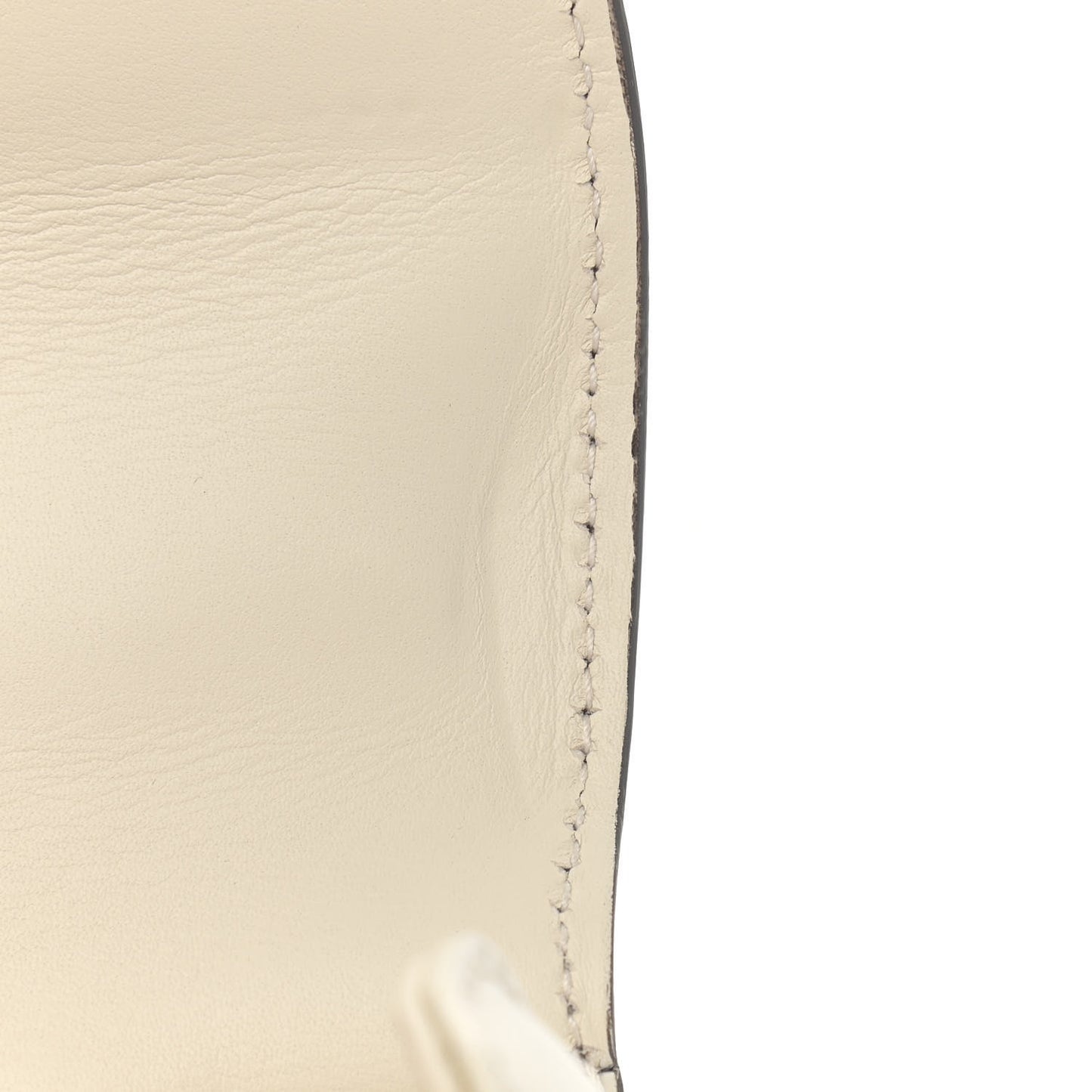 Calfskin Plexiglass Medium Classic 2 Top Handle Bag White