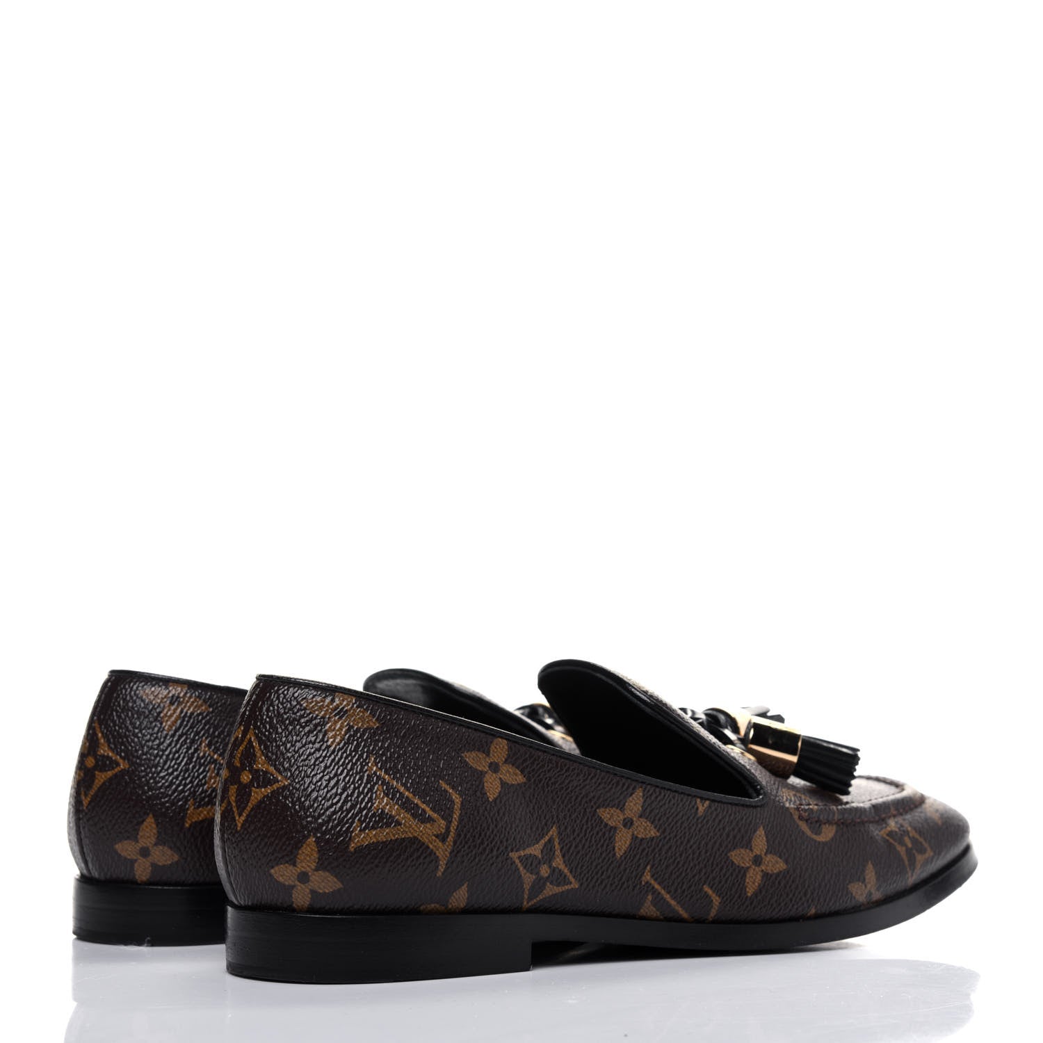 Louis Vuitton Monogram Society Loafers 36 4 of 9