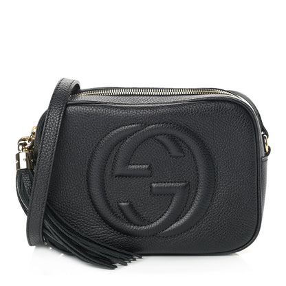 Gucci Pebbled Calfskin Small Soho Disco Bag Black 1 of 9